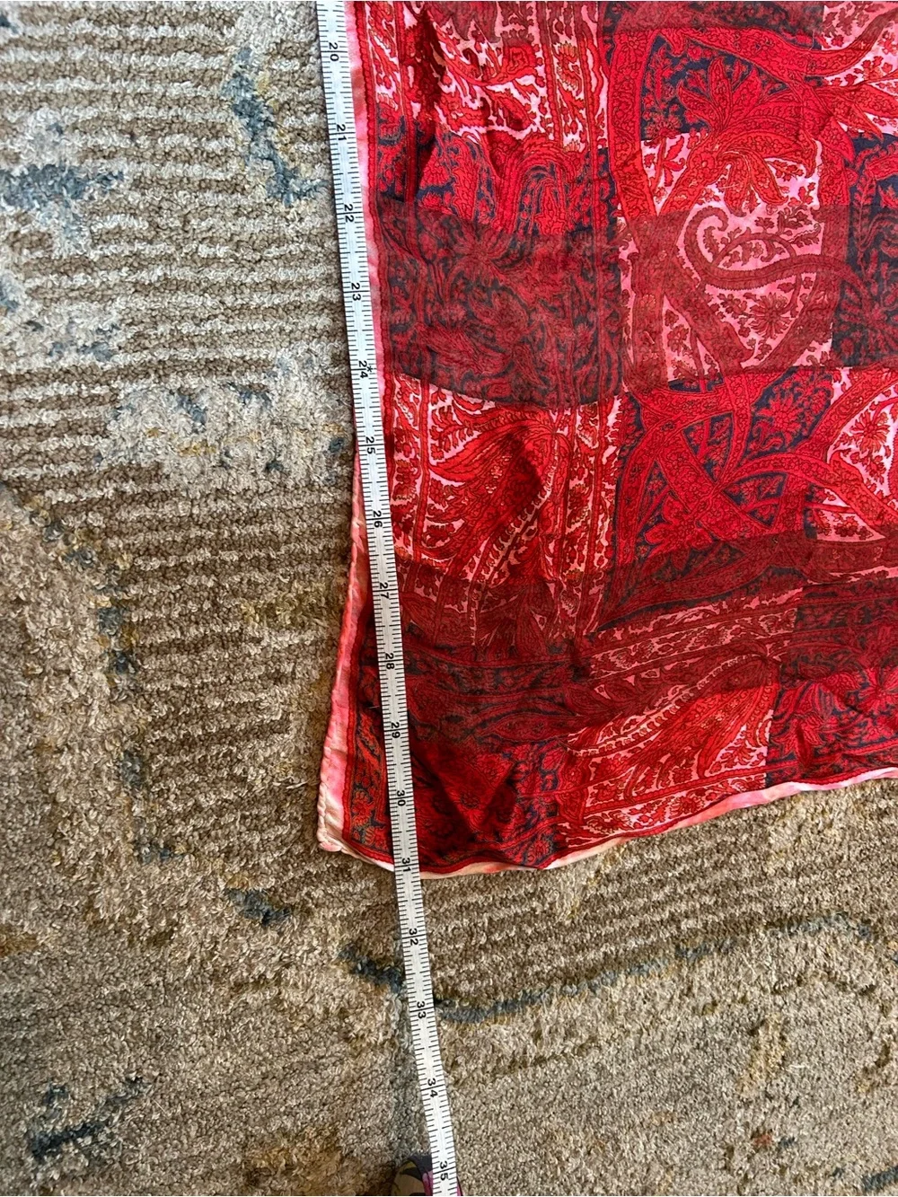 Yves Saint Laurent square silk